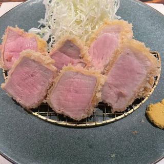 本日の厳選豚フィレ肉とロース肉低音カツレツのDUO(カツレツMATUMURA)