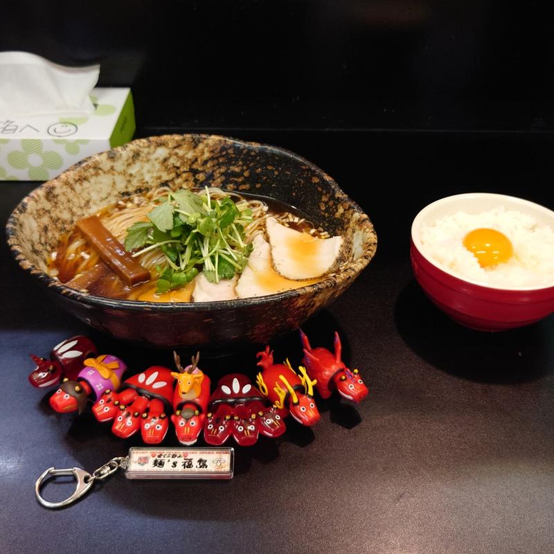 冷たいにぼしそば(自家製麺 工藤 )