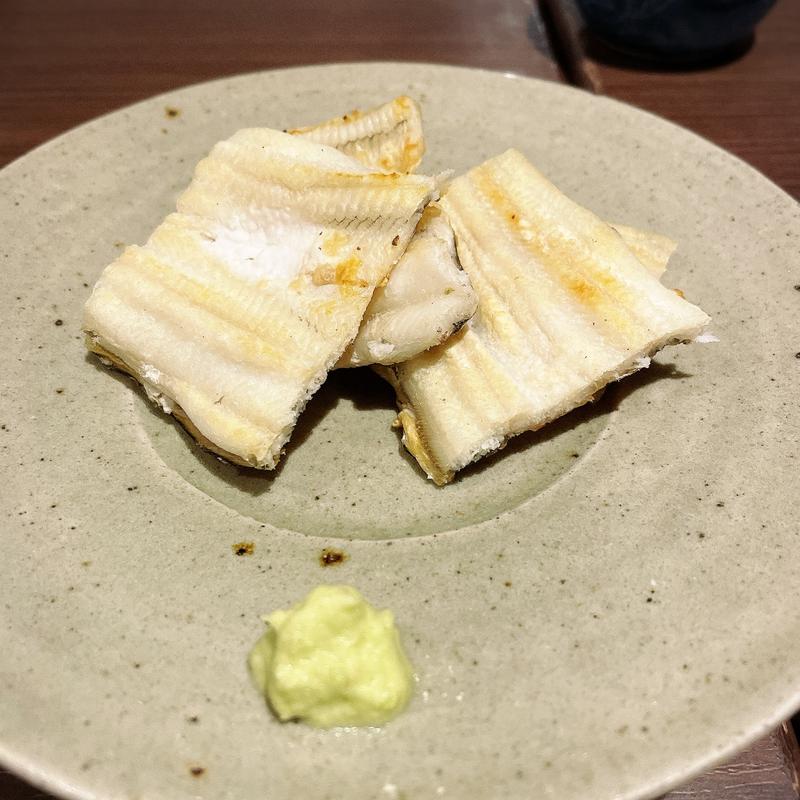 うなぎ 白焼き(蕎麦前ごとう)