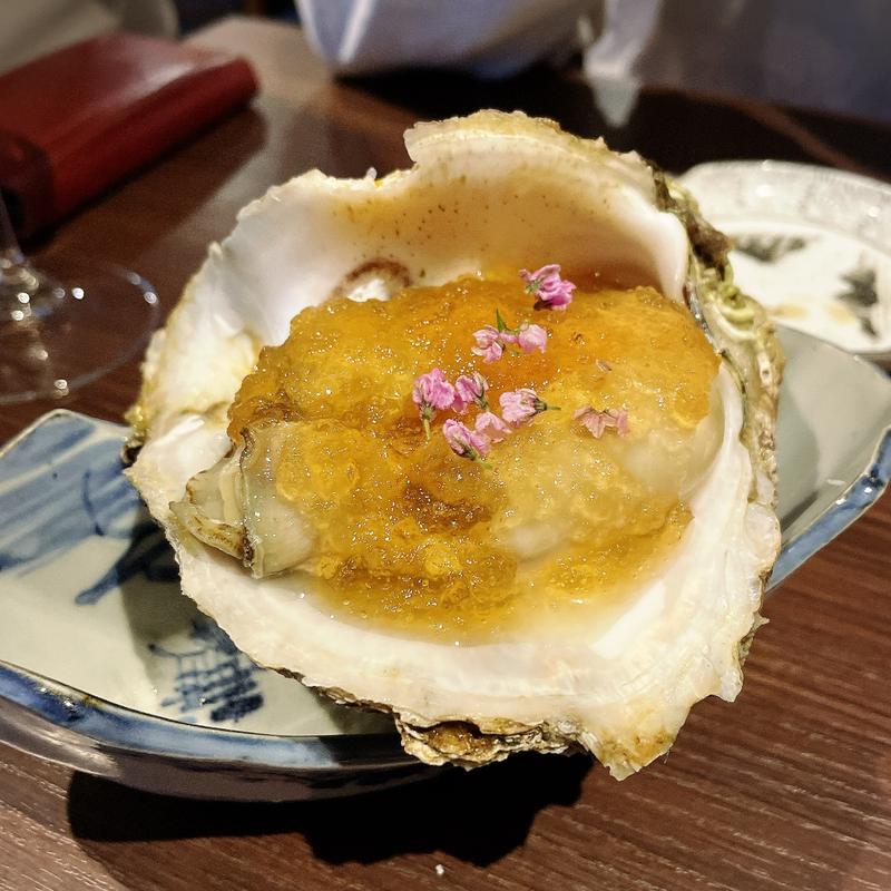 岩牡蠣 徳島 土佐酢ジュレがけ(蕎麦前ごとう)