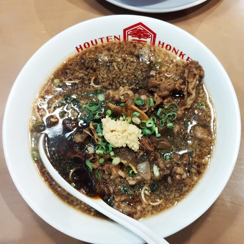 博多肉そば(西新ホウテン食堂)