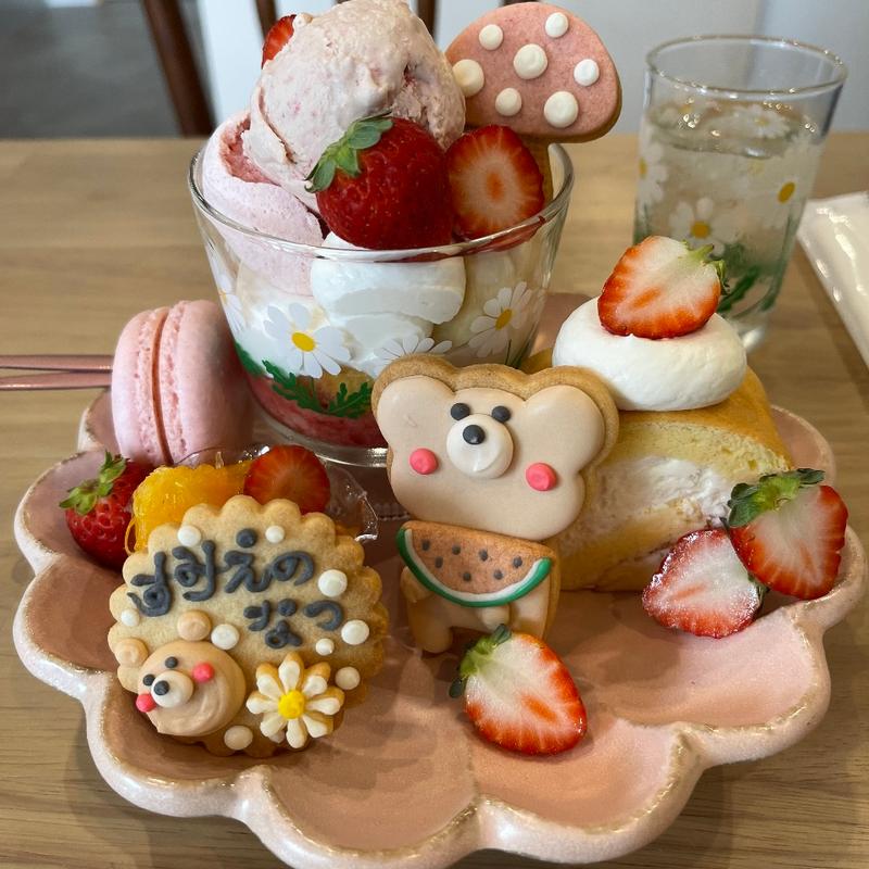 くまおの夏休みプレート(yumicafe)