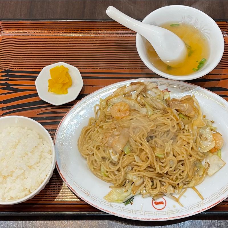 やきそば定食(マルイチ )