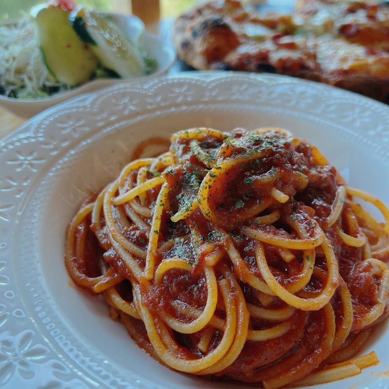 ランチパスタ(ミニサラダ付) ※限定10食(ピザ喫茶 ミモザの木)