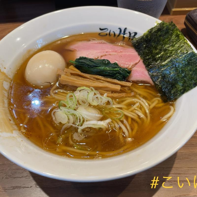 煮干そば(仙臺 自家製麺 こいけ屋)