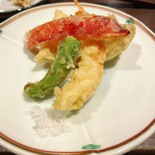 天ぷら盛り合わせ(蕎麦前ごとう)