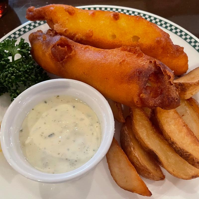 フィッシュ&チップス(フィネガンズ・バー＆グリル)