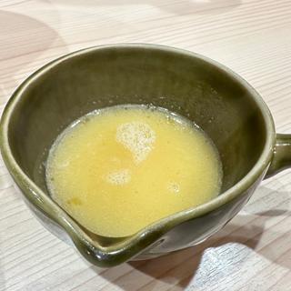 鶏白湯（本日の割りスープ）(ラーメン専科 竹末食堂)