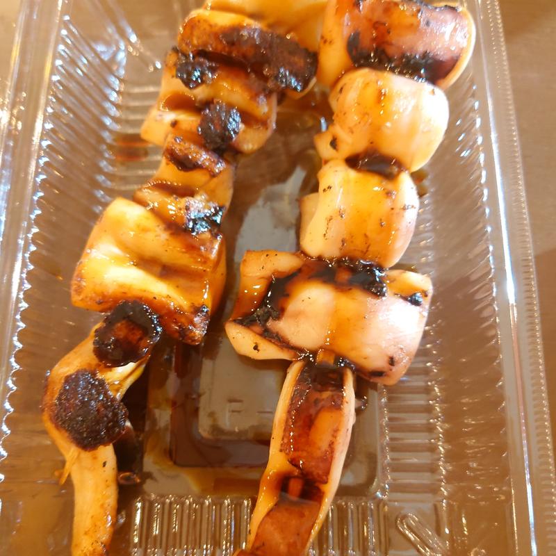 イカ串(市川市地方卸売市場管理事務所)