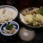 鱧と舞茸の天ぷらセット