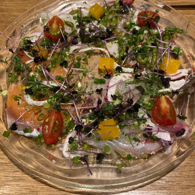 鮮魚のカルパッチョ(リザラン 三軒茶屋)