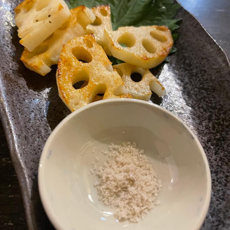 連島れんこん焼き(我が家 )