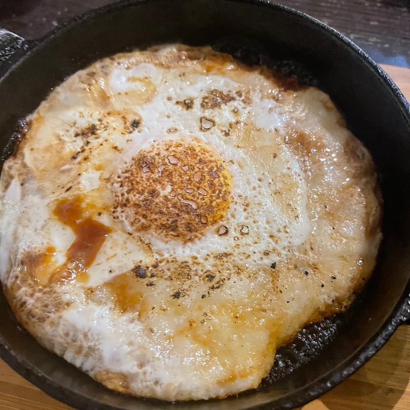 山芋のおろし鉄板焼き(我が家 )