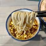 鶏と昆布のおつけそば(醤油) 塩釜ちゃーしゅー(麺房 鶏くらふと)