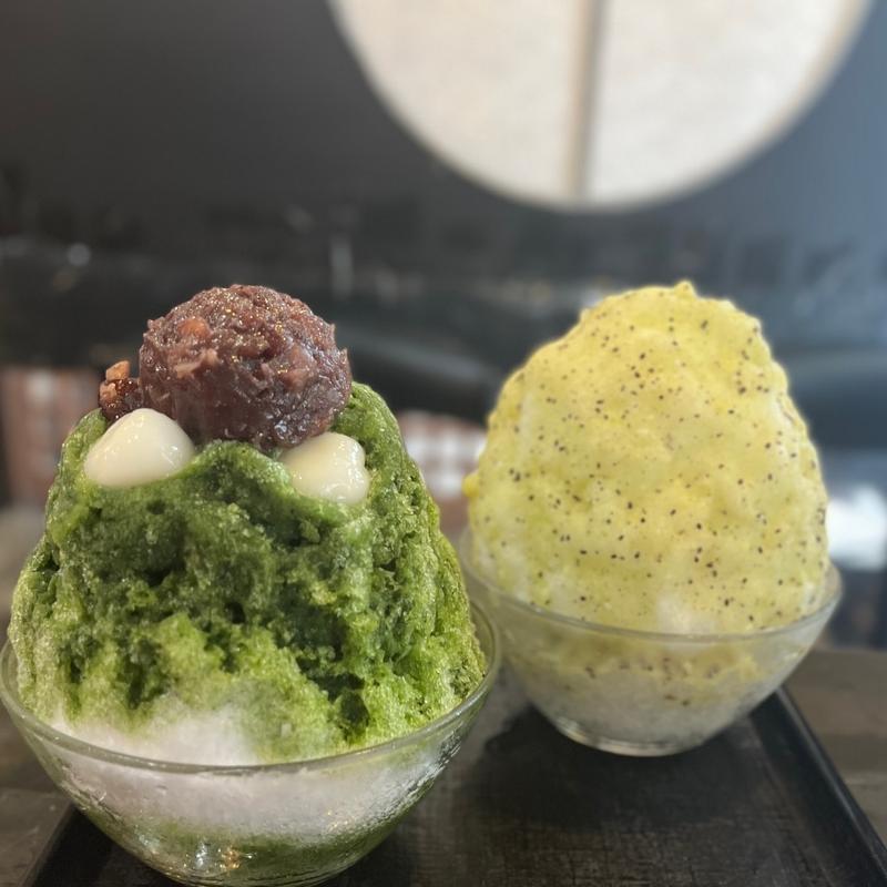 宇治金時(いっぷく処 古の花)