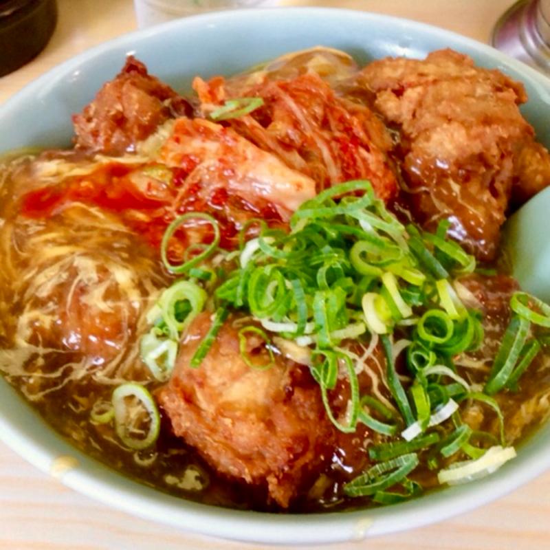 元祖からあげ丼(小)(らーめんはうすポパイ 西口店)