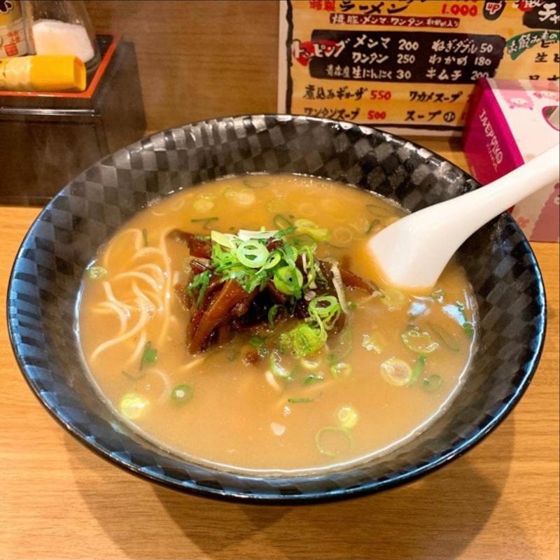 メンマラーメン(天竜ラーメン)