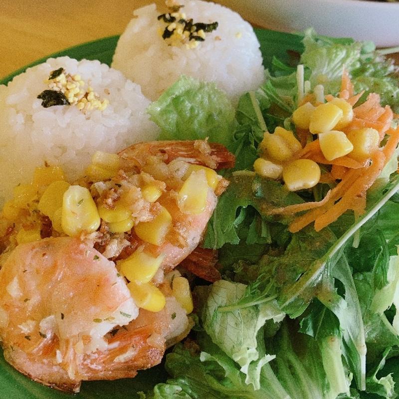 ガーリックシュリンププレート(オールスターキャスト （ALL STAR CAST）)