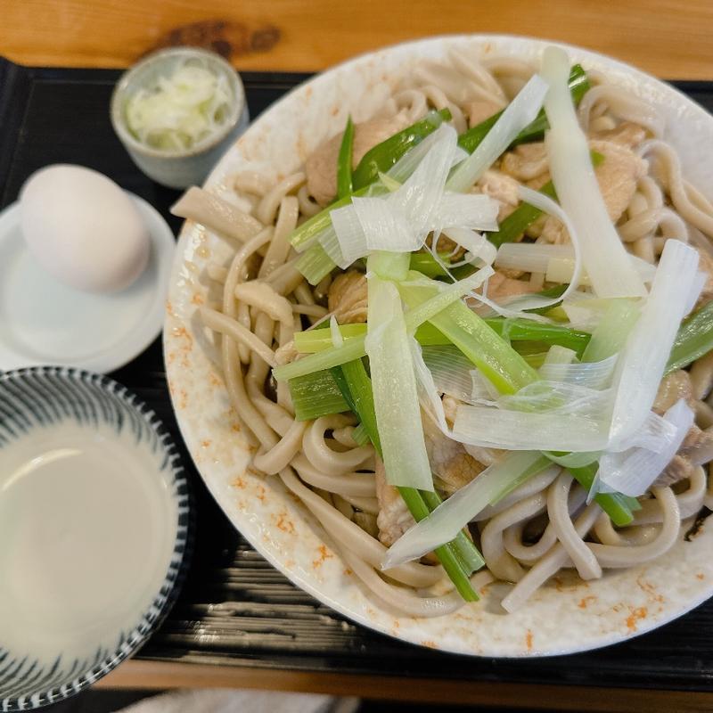 冷やし肉南大盛、玉子(角萬 )