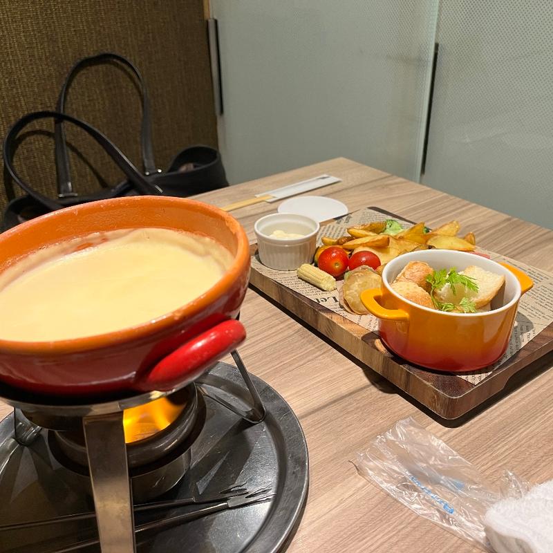 ウメ子のチーズフォンデュ（1人前）(ウメ子の家 上野中央通店 )