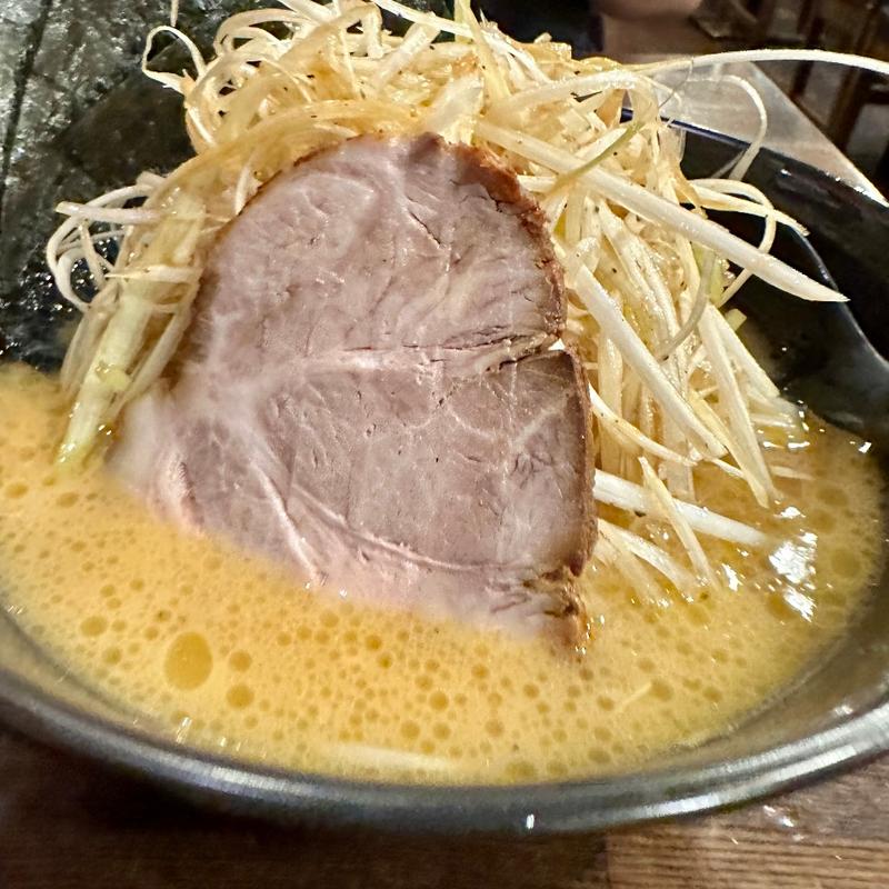 ねぎらーめん(ラーメン道楽 鮫洲店 （らーめんどうらく）)