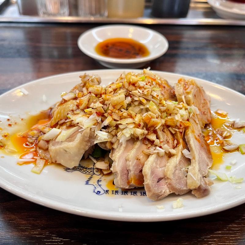 蒸し鶏(珉珉 三条大橋店 （みんみん）)