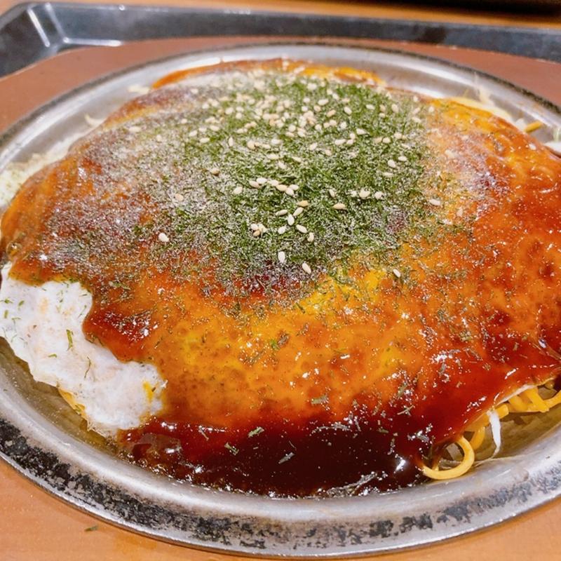 そば肉玉イカ天入り(ちんちくりん イオンモール広島府中店 )