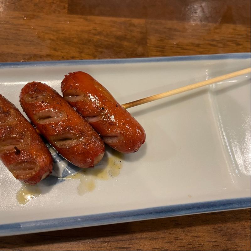 赤ウィンナー串(かぶら屋 赤羽1号店)
