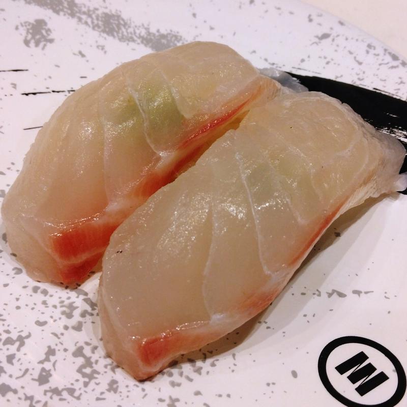 大切り真鯛(回転寿司みさき 川崎アゼリア店)