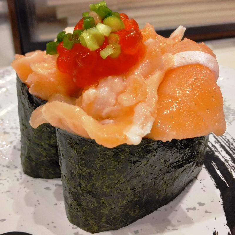 大切りハラス軍艦(回転寿司みさき 川崎アゼリア店)