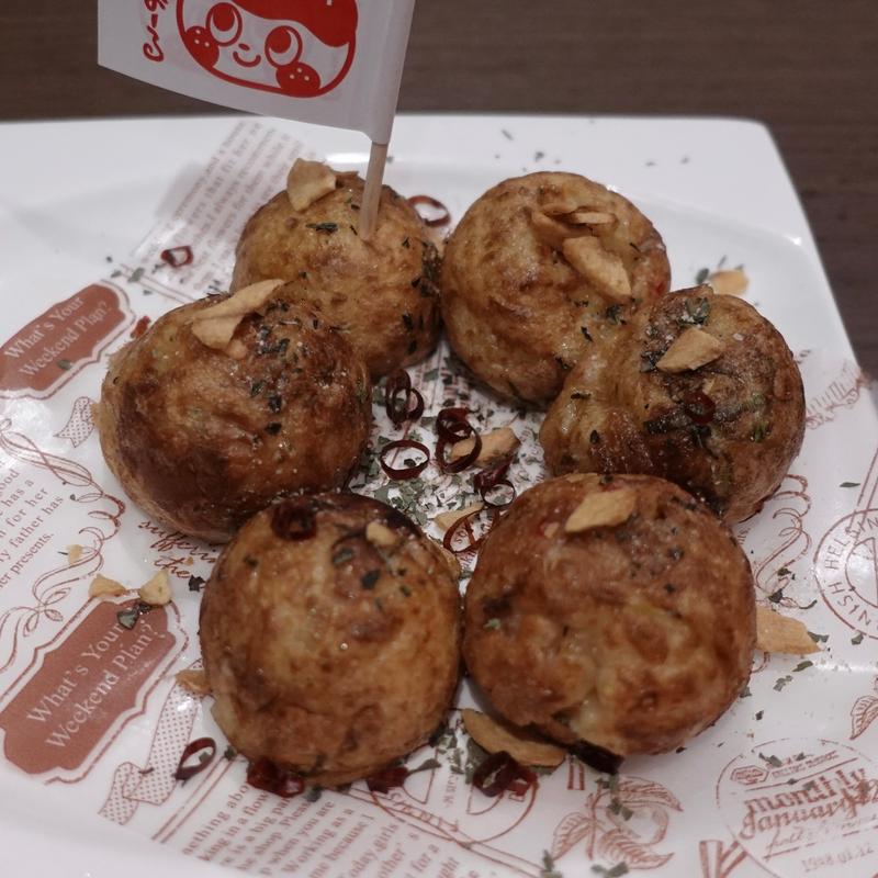 たこ焼きペペロンチーノ(道頓堀酒場くれおーる)