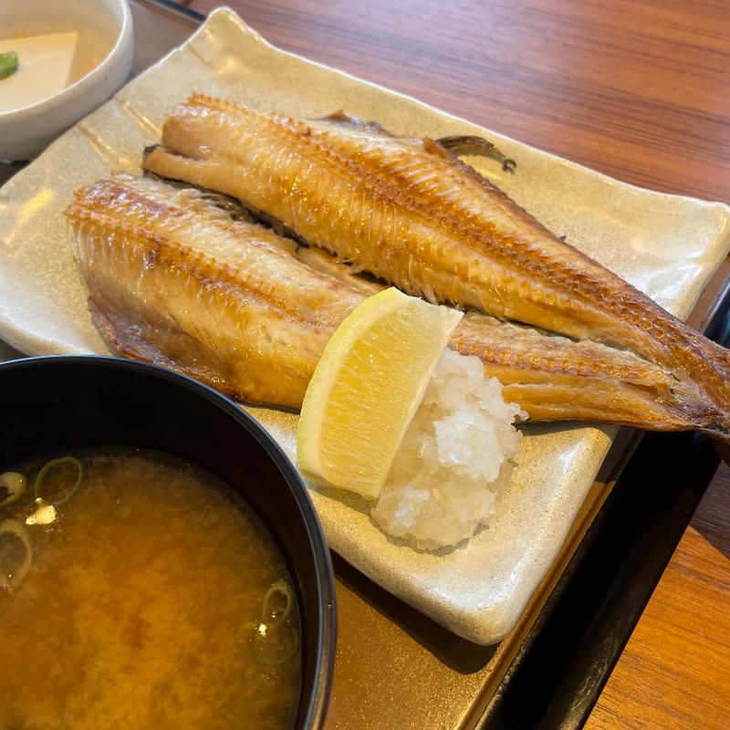 しまほっけ定食(やよい軒 飯塚店)