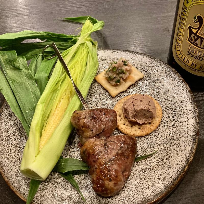 お通し(Ron Tan、厚切りとんかつ暁～あかつき～)