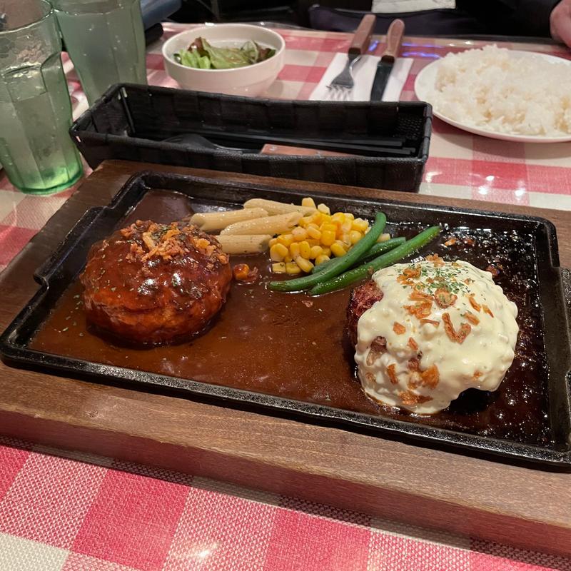 ダブルソース(ハンバーグ＆ステーキ食堂 KURAUZO 2号店 上野)