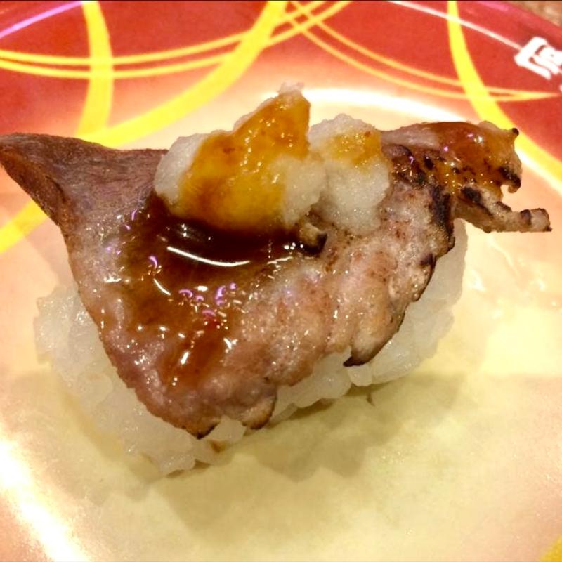 炙りまぐろホホ肉(元禄寿司 梅田店)