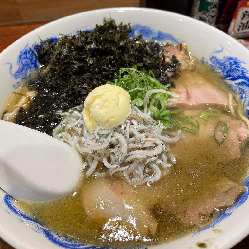 磯塩バターラーメン(貝だし地鶏中華そば あん藤)