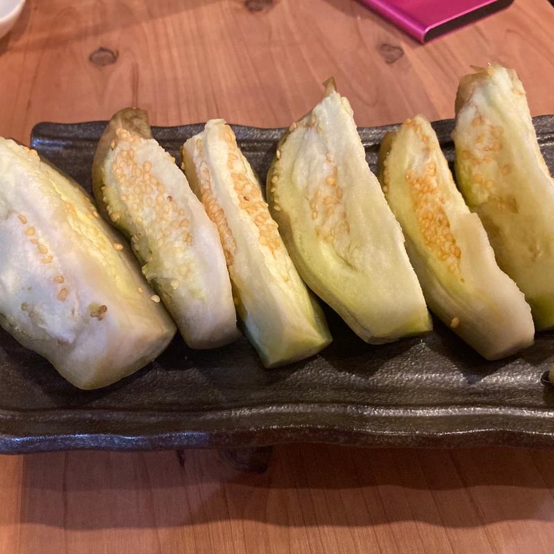 水ナス浅漬け(おでん処 でん助)