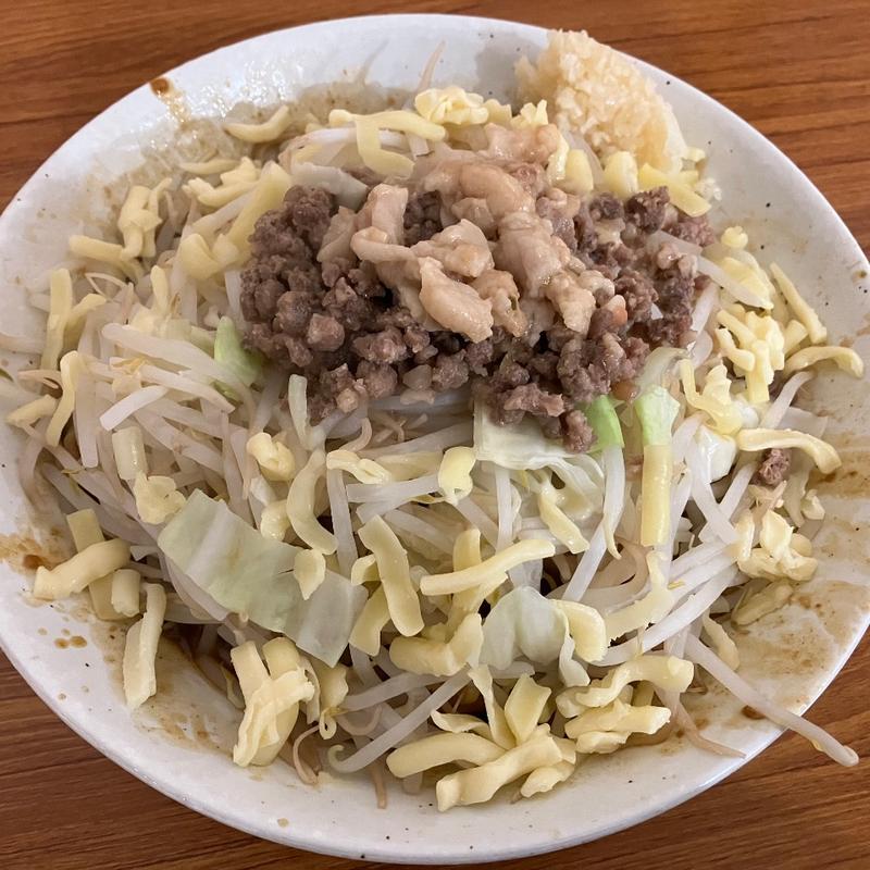 汁なしチーズカレー(ラーメンジャパン)