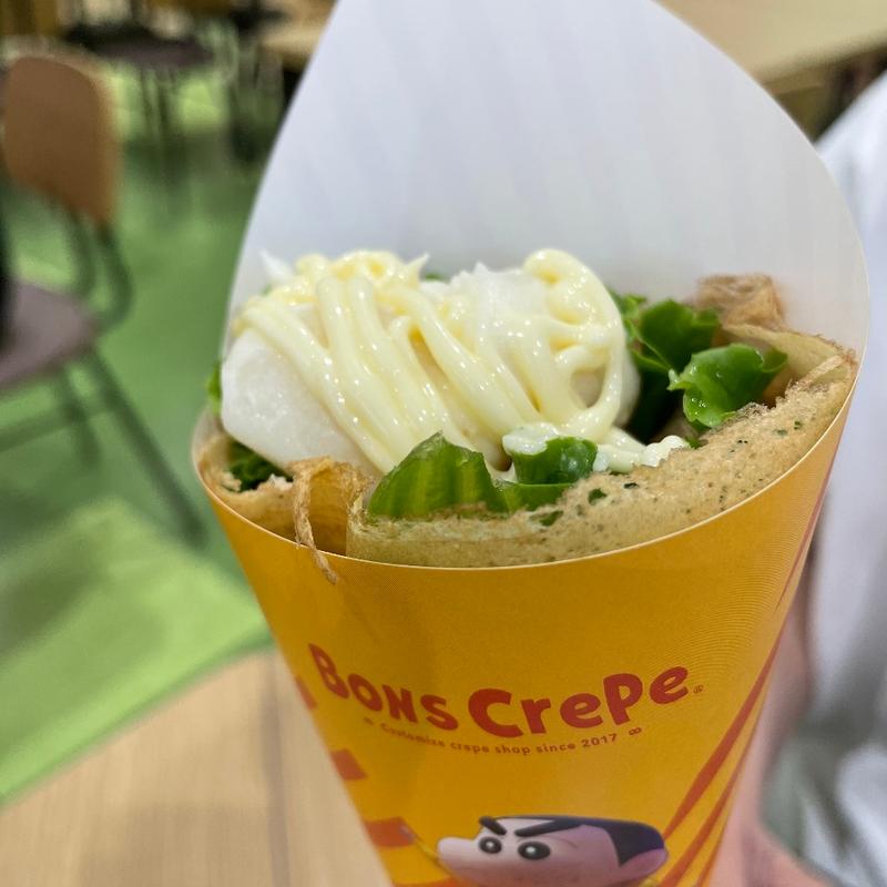 テリヤキチキンポテト(ボンズクレープ ゆめタウン飯塚店)