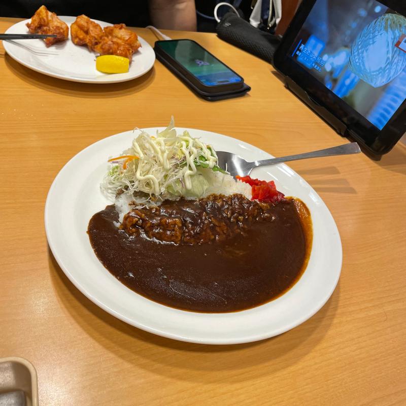 金沢カレー　選べるデザート付き(ガスト 王子駅前店 )
