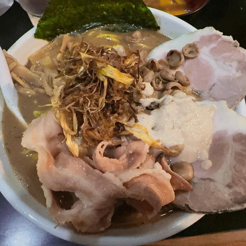 真鱈白子10kgの100SP大盛り、つけ玉(一条流がんこ総本家分家荒木町)