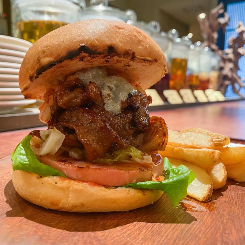 特撰和牛プルコギバーガー(KOREAN BBQ 水剌間（スラッカン）)