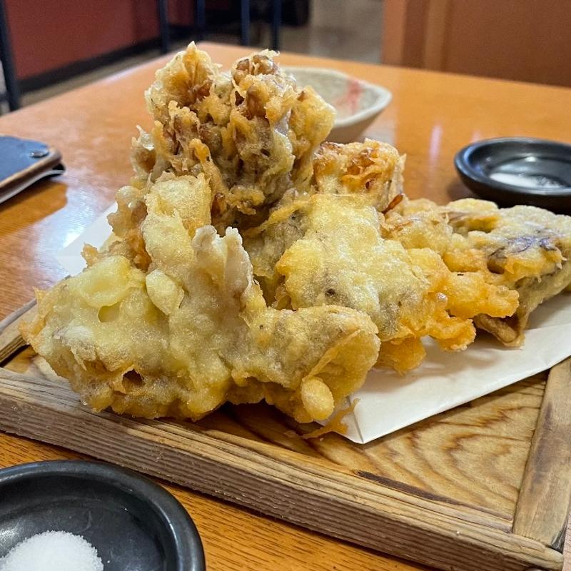 まいたけの天ぷら(角家)