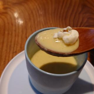 玉蜀黍の冷製スープ