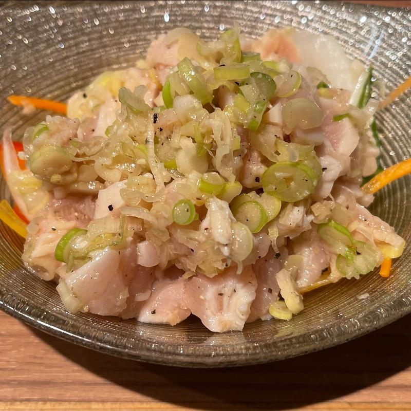 本日の刺し(Yakiniku 名もなき名店へ 一切入魂一枚売り焼肉)