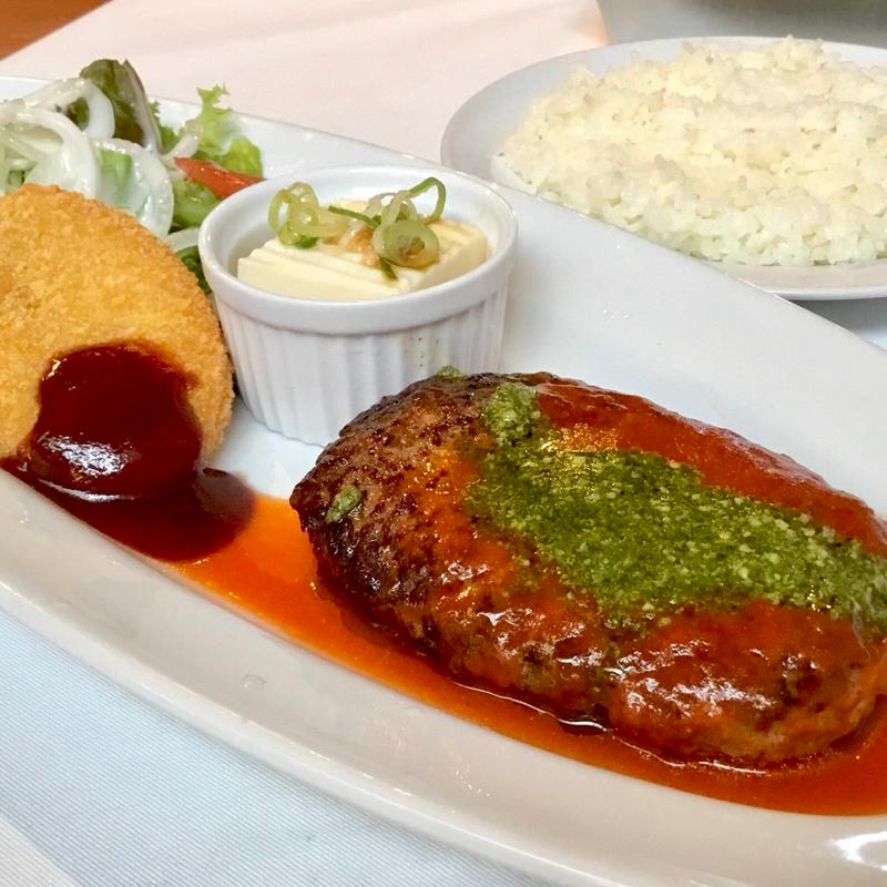 ハンバーグランチ(cafe EZE)