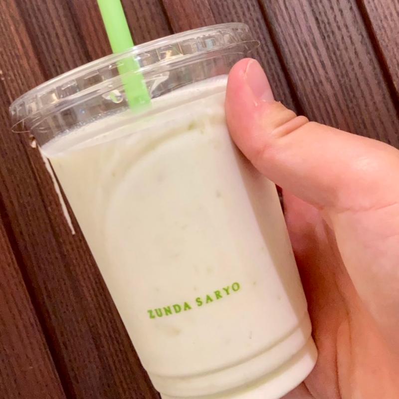 ずんだシェイク(ずんだ茶寮 仙台駅西口店 （ずんださりょう）)