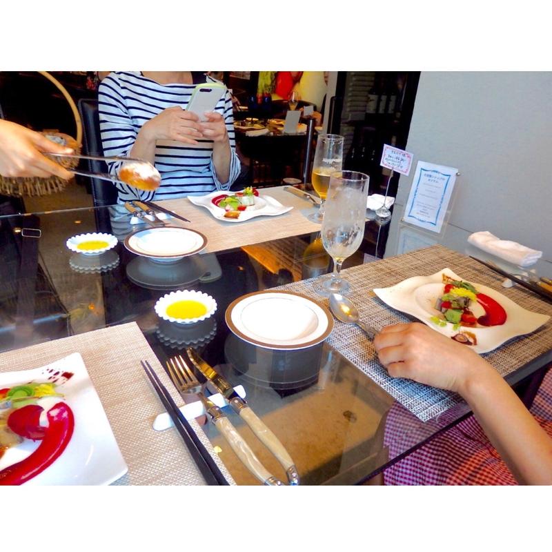 ランチフルコース＋グレードアップオプション(ＬＥ ＣＯＵＰＬＥ ＤＡＴＥ （ル クプル ダテ）)