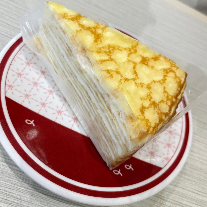 ミルクレープ(はま寿司 新潟新津店)