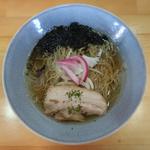 鯵干しそば(白醤油)